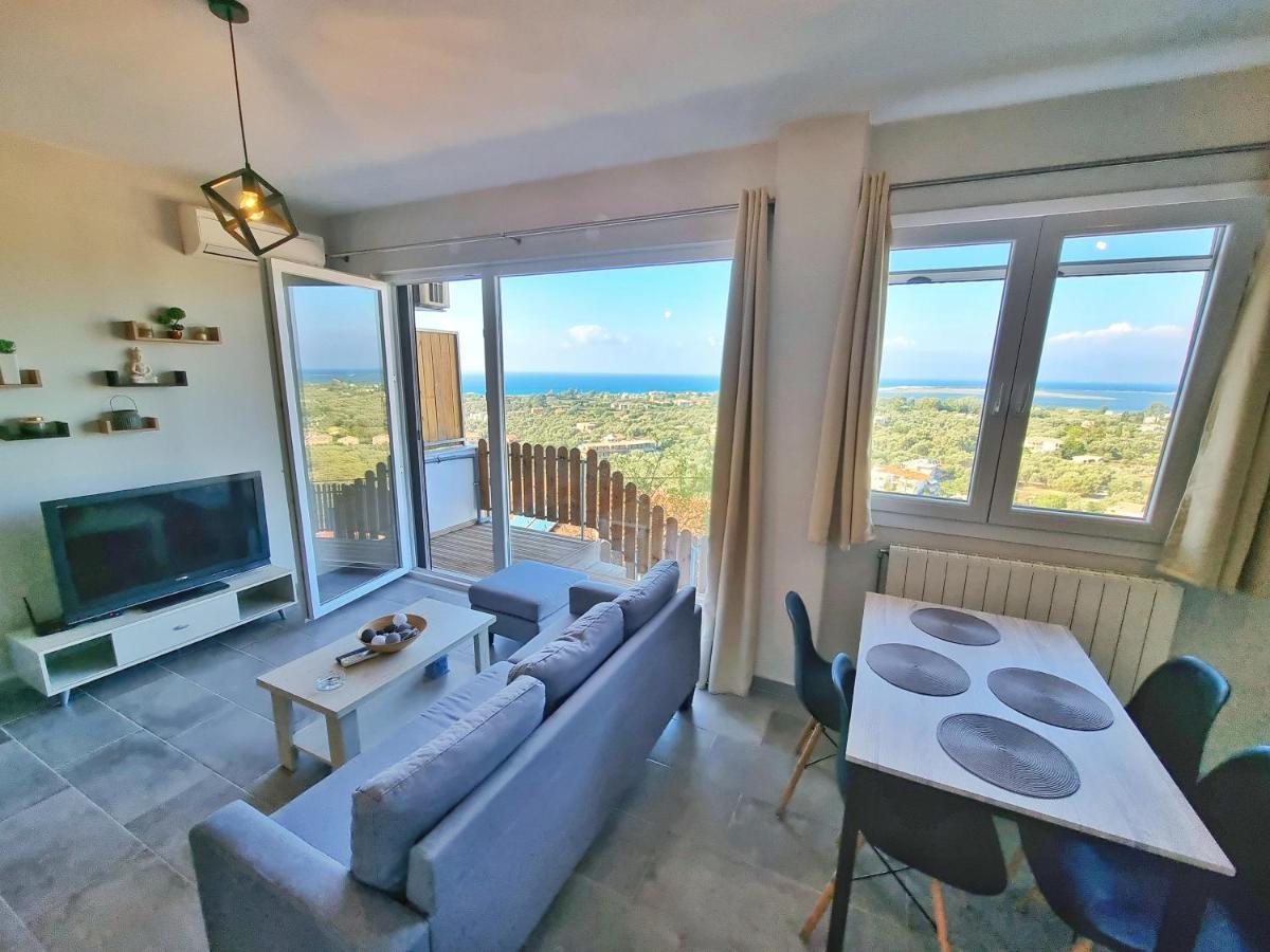 Labros Sea View Apartment Frinion Exterior photo